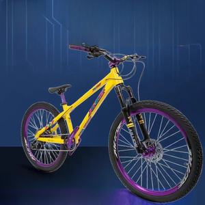 2025 nuevo SY 26 pulgadas cama baja aleación de aluminio frito calle freno nivel velocidad variable adolescentes hombres y mujeres bicicleta de una sola velocidad - Product Image 2