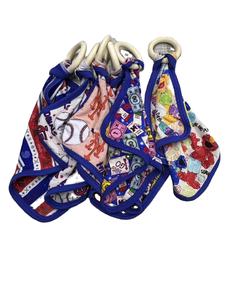 Bebek bambu Lovey bambu elyaf antibakteriyel tükürük yakalayıcı su geçirmez bebek Loveys özel baskı - Product Image 6