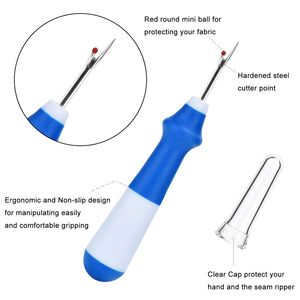 Naaien Naad <span class=keywords><strong>Ripper</strong></span> Gereedschap Siliconen Handvat Draad Remover <span class=keywords><strong>Kit</strong></span> Voor Handwerk Crafting Verwijderen Zomen En Naden Naaien - Product Image 3