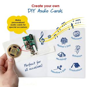 Tùy Chỉnh Pre-ghi Âm Và Recordable Âm Thanh Mô-đun Thẻ Cho Thẻ Âm Nhạc Với Đèn <span class=keywords><strong>Led</strong></span> <span class=keywords><strong>Mini</strong></span> Voice Recorder Chip - Product Image 3