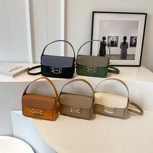 Sac à bandoulière carré de luxe pour femme en toile et cuir PU, avec fermeture éclair, élégant et tendance, pour l'automne, le printemps et l'été <span class=keywords><strong>QAZA</strong></span> - Product Image 2