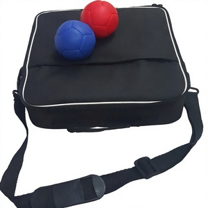 Ensemble de boules de Boccia Sport Paralympique 13 boules 6 rouges 6 bleues 1 blanche PU Moyen Souple 270mm Boule Cible Sac de Transport Robuste LITTLE Gaming - Product Image 2