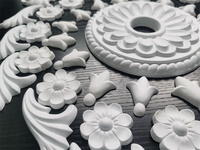 Médaillon de plafond EUROPÉEN Décoration murale Rossets & Onlays Accessoires étanches durables pour murs intérieurs