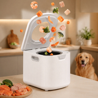 Machine à nourriture pour animaux de compagnie, cuiseur automatique pour chiens et chats avec une capacité de 3,2 L et un minuterie de cuisson réglable