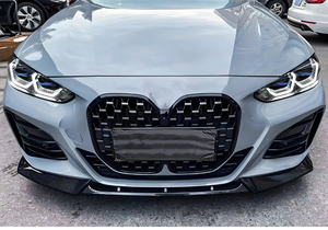 Labbro Paraurti Anteriore in Plastica Nera AC a 2 Porte per <span class=keywords><strong>BMW</strong></span> <span class=keywords><strong>Serie</strong></span> <span class=keywords><strong>4</strong></span> 425i 430i G26 <span class=keywords><strong>G22</strong></span> 2021-2025 - Product Image 5