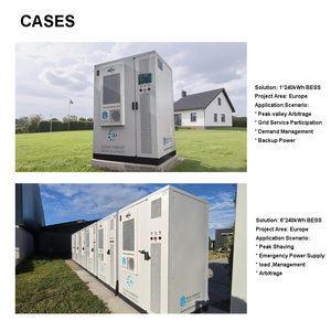 Sistema de Almacenamiento de Baterías SCU de Alta Capacidad 240KWh 125KW Lifepo4 con Enfriamiento por Aire, Sistema de Almacenamiento de Baterías Fotovoltaicas a Prueba de Agua - Product Image 5