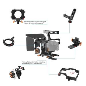 C500 Caméra Caméscope Vidéo <span class=keywords><strong>Cage</strong></span> Rig Kit Film Making System pour <span class=keywords><strong>GH4</strong></span> pour Sony A7S/A7/A7R/A7RII - Product Image 6