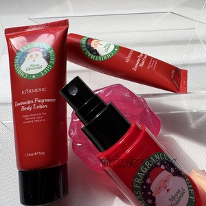 Juego de Regalo de Navidad de 4 Piezas, Jabón en Forma de Rosa y Crema de Manos con Aroma a Frutas, Spray Corporal, Regalo para el Día de San Valentín - Product Image 4