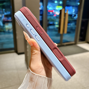 เคสโทรศัพท์แม่เหล็กแบบด้าน AG glass รุ่น Original Matte สำหรับ iPhone 18 17 16 15 14 Pro Max สีนีออนลายวงกลม ดีไซน์ใหม่ - Product Image 3