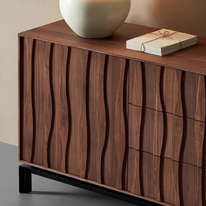 Armoire de salle à manger en bois massif de style <span class=keywords><strong>vintage</strong></span>, faite à la main, pour bar à domicile et rangement de salon, grande capacité, anti-poussière - Product Image 5
