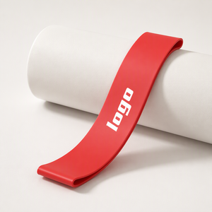 Bandes de résistance mini en latex naturel durable, antidérapantes et élastiques pour entraînement des hanches à domicile - Product Image 4