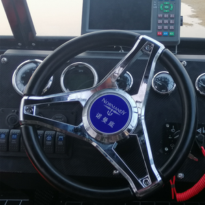 Bateau amphibie à coque en caoutchouc de 300 CV, capacité de charge de 1,0 t pour l'entretien des parcs éoliens et la culture agricole et pêchère - Product Image 6