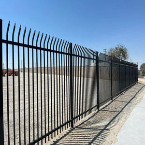 Đúc Sẵn thiết kế mới phong hóa thấp tường thép lan can bảng điều chỉnh hàng rào Thái Lan giáo hàng đầu thép riêng tư hàng rào - Product Image 3