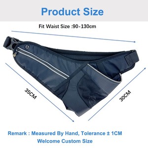 Sac promotionnel personnalisé pour sports <span class=keywords><strong>de</strong></span> plein air, ceinture <span class=keywords><strong>de</strong></span> <span class=keywords><strong>course</strong></span> avec poche pour bouteille d'eau et hydratation, sac banane d'hydratation - Product Image 2