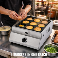 Marqueur à œufs au gaz de qualité supérieure personnalisé pour équipement de restaurant commercial professionnel