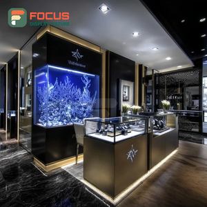 Fabricante de Vitrinas de Joyería de Lujo Personalizadas, Vitrina de Vidrio Templado para Tienda de Joyería - Product Image 2