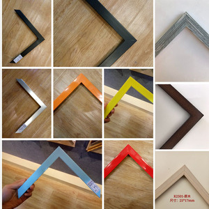 K2501 Series Picture <b>Frame</b> Trim 25*17mm Wood Style For Wall Art Decoration - Product Image 5