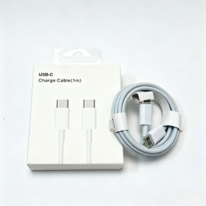 <b>USB</b>-C to <b>USB</b>-C Braided Fast Charging <b>Cable</b>,1m 60W Type-C to Type-C High Speed Charging <b>Cable</b> for iPhone 15/16/17 Smartphones - Product Image 1
