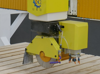 Scie à pont pour marbre Ubo Manufacturer, découpeuse de pierre CNC 4 axes 4+1 axes, machine de base pour la réalisation de trous dans les comptoirs de cuisine en granit