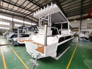 เรือยอชท์กีฬาอลูมิเนียม Gospel 25 ฟุต 7.5 เมตร Easycraft แบบมีห้องโดยสาร สำหรับตกปลา ขายในประเทศไทย - Product Image 4