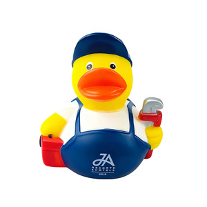 YINUO Paperella di Gomma Personalizzabile con Logo, Giocattolo da Bagno Galleggiante con Suono e Campanello/Base Pesante, Unisex, EN71/ASTM, OEM/ODM - Product Image 6