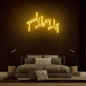 Livraison Gratuite 50cm12V Lettres Acryliques Flexibles Personnalisées pour Mur Logo Signalétique Lumière LED Électronique Bonnes Vibrations Uniquement Enseigne au <span class=keywords><strong>Néon</strong></span> - Product Image 5