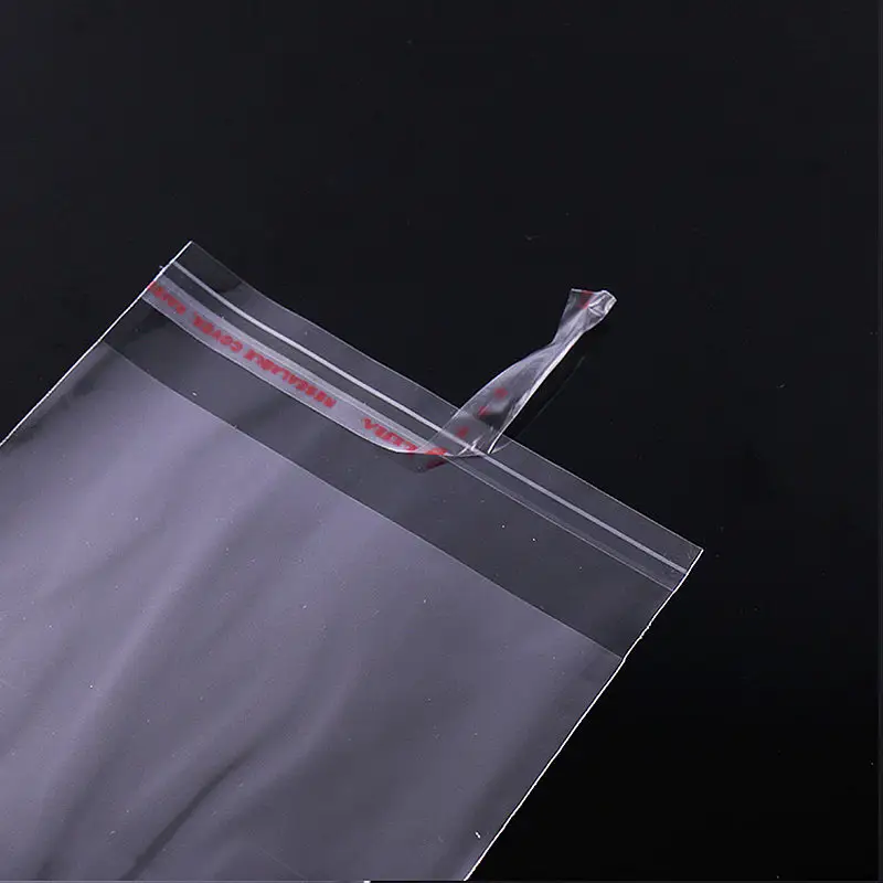 Clear Small Polybags Opp Plastic Packaging Poly Bags With Self Adhesive Seal Flap And Euro Hole Toy OPP Bag