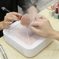 Collecteur de poussière d'ongles professionnel de haute qualité Offre Spéciale 120W Turbine sans brosse 3 réglages de vitesse