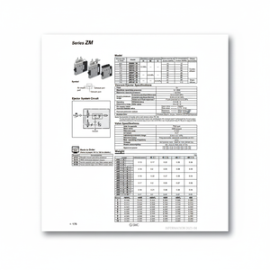 เครื่องเป่า ZM101H-K5LZ-E55CL ระบบนิวเมติกส์ SMC เครื่องจักรผลิตอิเล็กทรอนิกส์ - Product Image 1