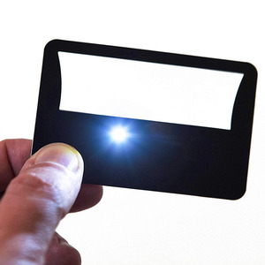 Lunettes Loupe LED Format <span class=keywords><strong>Carte</strong></span> de Crédit 3x Grossissement, Prix Usine Direct pour Vente en Gros, Personnalisables avec Logo - Product Image 6
