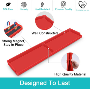 Mensola <span class=keywords><strong>cucina</strong></span> organizzatore stufa in Silicone magnetico piano cottura ripiano <span class=keywords><strong>cucina</strong></span> per fornello - Product Image 3