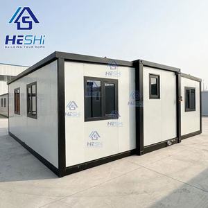 Maison préfabriquée mobile isolée de 20 pieds et 40 pieds, extensible, conteneur, bungalow préfabriqué, maison à 5 chambres, appartement pour grand-mère - Product Image 2