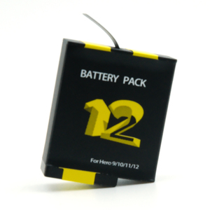 Paquete de <span class=keywords><strong>batería</strong></span> de litio recargable de 1800mAh para <span class=keywords><strong>GoPro</strong></span> HERO12/11/<span class=keywords><strong>10</strong></span>/9 <span class=keywords><strong>Enduro</strong></span> accesorios de cámara de acción de alto rendimiento en Stock - Product Image 2