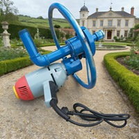 Petite machine de forage de puits d'eau électrique portative 1800W, 60m de profondeur, 80mm, légère, pour usage domestique
