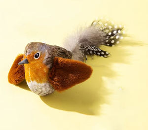 Disque volant interactif pour <span class=keywords><strong>chat</strong></span> et chien avec activation tactile, design classique et moderne <span class=keywords><strong>en</strong></span> fausse fourrure - Product Image 5