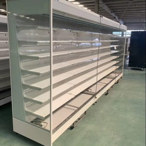 Siêu thị thương mại multideck dọc mát rau và frust mở hiển thị Máy làm lạnh tủ lạnh - Product Image 2