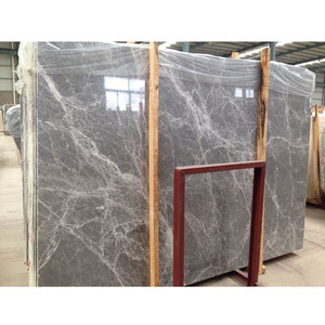 Carreaux de salon en marbre gris Pietra <span class=keywords><strong>Emma</strong></span>, panneaux de sol en marbre, marches en marbre gris - Product Image 3