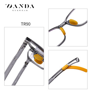 Danda Childrens <b>Eyeglasses</b> TR5109 Rectangle Full <b>Frame</b> Anti Slip For Ages 5 13 Unisex - Product Image 5