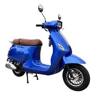 Moda Design Modelo Clássico Negócio Direto 125CC Gasolina Scooter Gás Motor Cicomotor motocicleta