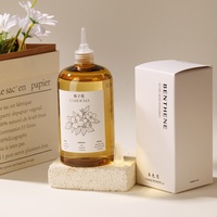 Flacon de recharge de diffuseur à bâtonnets de luxe 500ml 1000ml Grande capacité Parfum Gardénia Longue durée pour Hôtel Maison Bureau et Mariage XXL