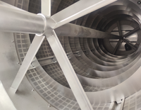 Filter Drum Putar Baja Tahan Karat PH dengan Inlet/Outlet Air Internal/Eksternal, Komponen Inti Gearbox, Garansi 1 Tahun