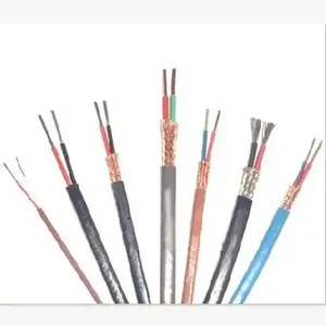 Cable de silicona de fibra de vidrio de 300 grados resistente al calor de alta temperatura cable ignífugo para horno