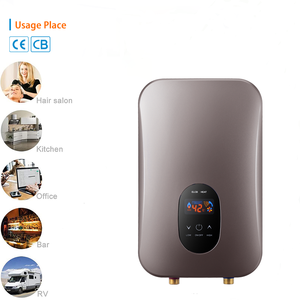 220V ~ 240V 9KW contrôle tactile mural IPX4 chauffage <span class=keywords><strong>rapide</strong></span> chauffe-eau électrique instantané sans réservoir - Product Image 2