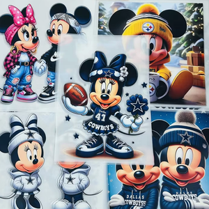 Chất Lượng Cao Sẵn Sàng Để Báo Chí Dtf Truyền Nhiệt Dtg <span class=keywords><strong>D</strong></span>án Cho Tùy Chỉnh T-Shirts Hàng May Mặc Túi Xách Và Vải-Tất Cả Các Nfl Thiết Kế - Product Image 1