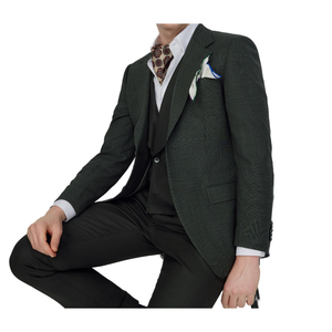 Set seragam resepsi kustom pakaian manajer meja depan pria, <span class=keywords><strong>Blazer</strong></span> kemeja celana - Product Image 4