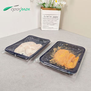 Plateau alimentaire en plastique <span class=keywords><strong>PET</strong></span> écologique OEM/ODM Récipient d'emballage scellable jetable pour viande congelée de supermarché - Product Image 3
