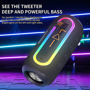 Thiết kế mới không dây di động flip6 Max Loa RGB vải Bìa giá rẻ giá OEM Logo Loa cho máy tính ngoài trời điện thoại di động - Product Image 6