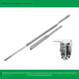 Support d'angle robuste A15 à double couche en acier laminé à froid, rail coulissant épaissi silencieux pour tables à manger et armoires <span class=keywords><strong>1000</strong></span> mm - Product Image 4