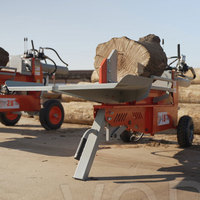 Vortek WP-182 Máquina Eléctrica Automática de Doble Cilindro Hidráulico para Partir Leña, Procesador de Leña Doméstico de 18T, Fácil de Usar