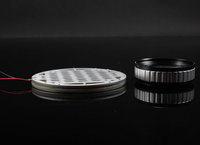 Haut-parleur planaire magnétique de 97 mm, diaphragme argenté, circuit magnétique double N50, 3 mW, 7-10 ohms, unité de haut-parleur pour casque